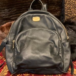 Michael Kors Black Backpack Abbey
